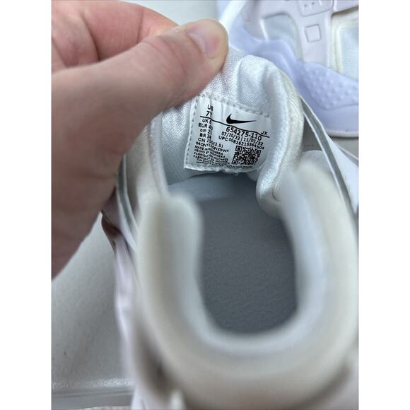 Nike Huarache Run GS White Pure Platinum 654275-110 Size 7Y WMN 8.5 Sneaker - Picture 5 of 5